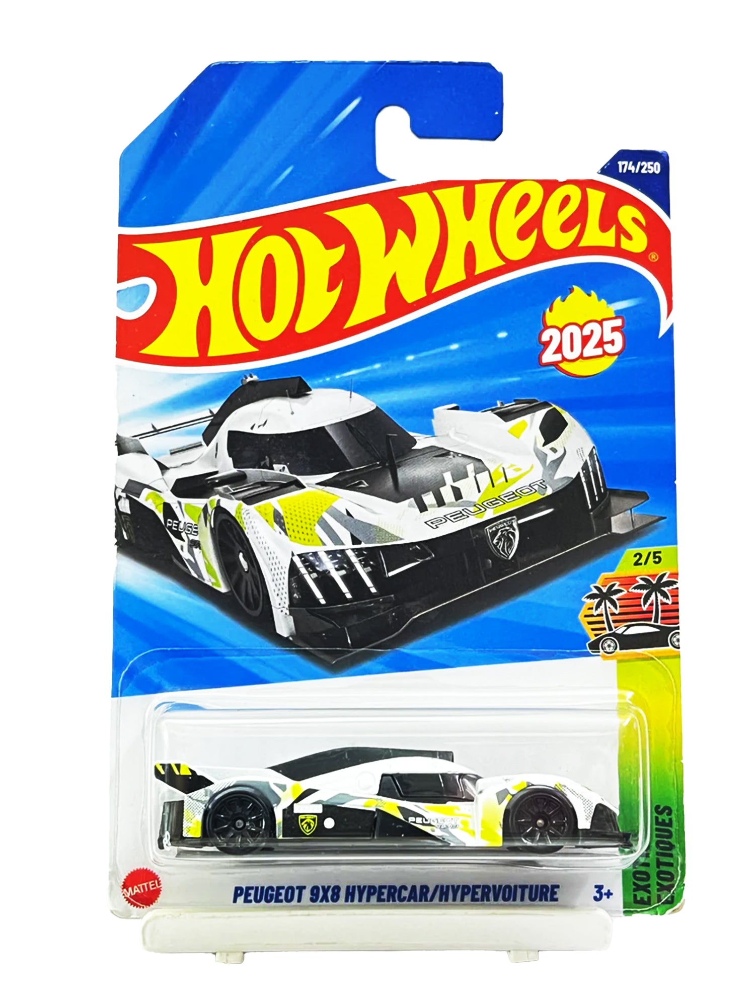 kidonex Hot Wheels Peugeot 9X8 Hypercar – HW Exotics Series