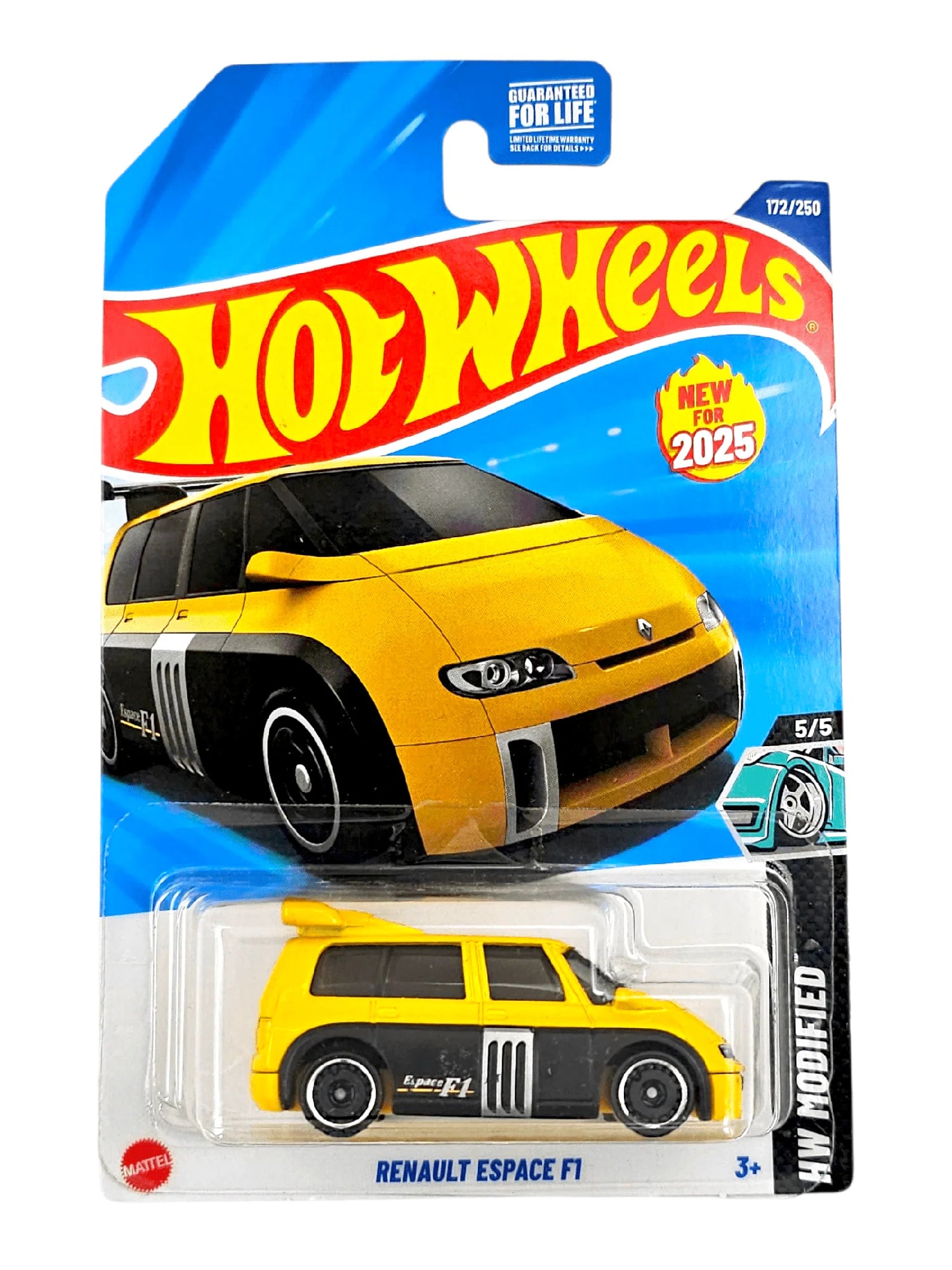 kidonex Hot Wheels 2025 HW Modified Renault Espace F1