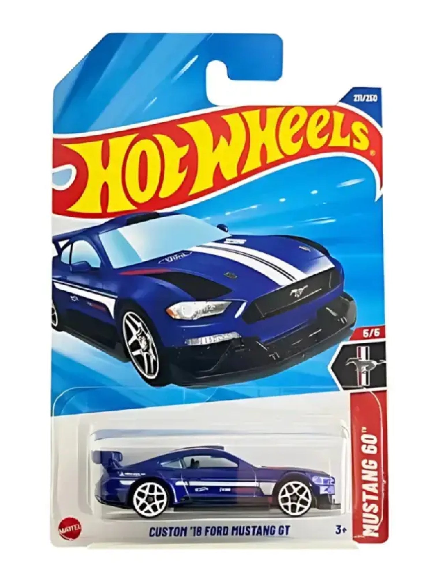 kidonex Hot Wheels Mustang 60th Custom '18 Ford Mustang GT