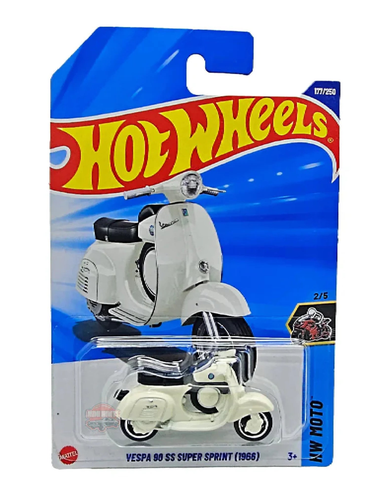 kidonex Hot Wheels HW Moto Vespa 90 SS Super Sprint (1966)