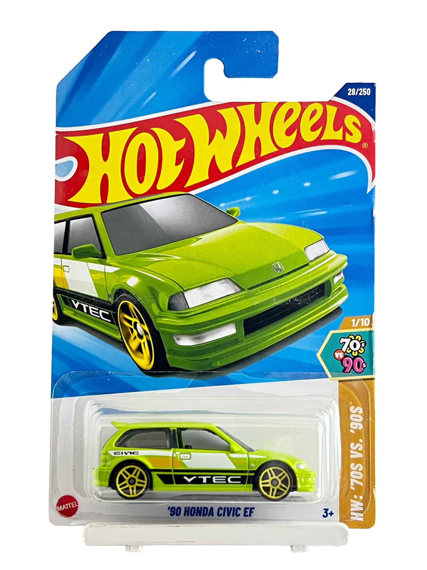 kidonex Hot Wheels '90 Honda Civic EF – HW 70s vs 90s Series 1/10 
