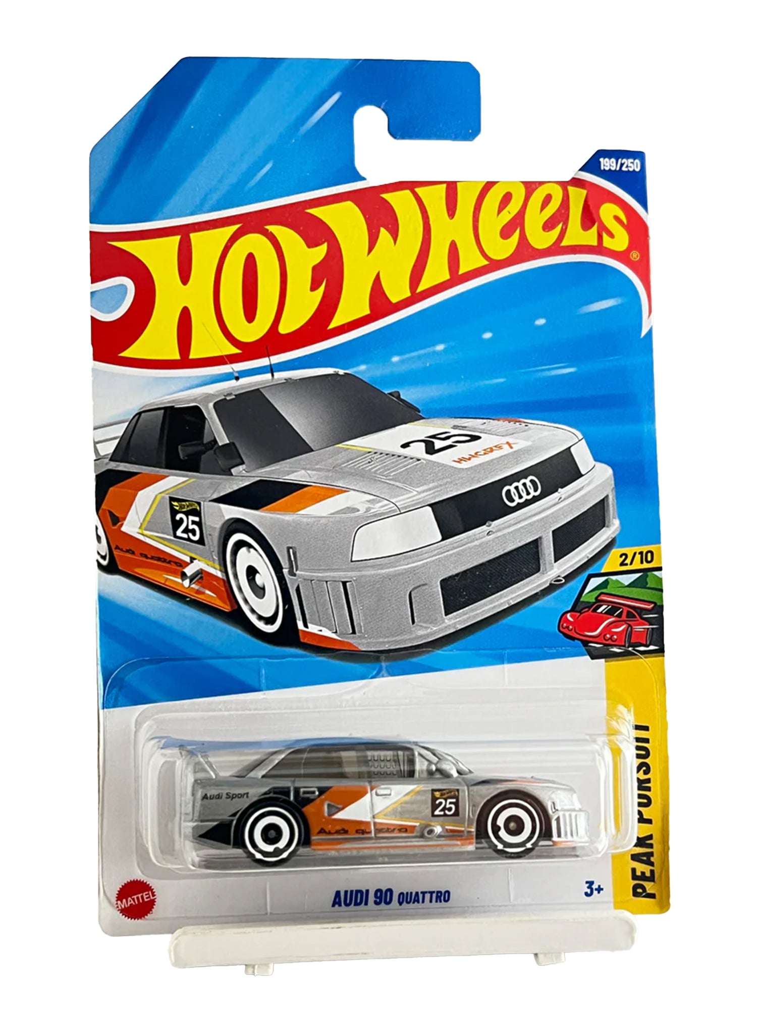 kidonex Hot Wheels Peak Pursuit Audi 90 Quattro Die-Cast Car