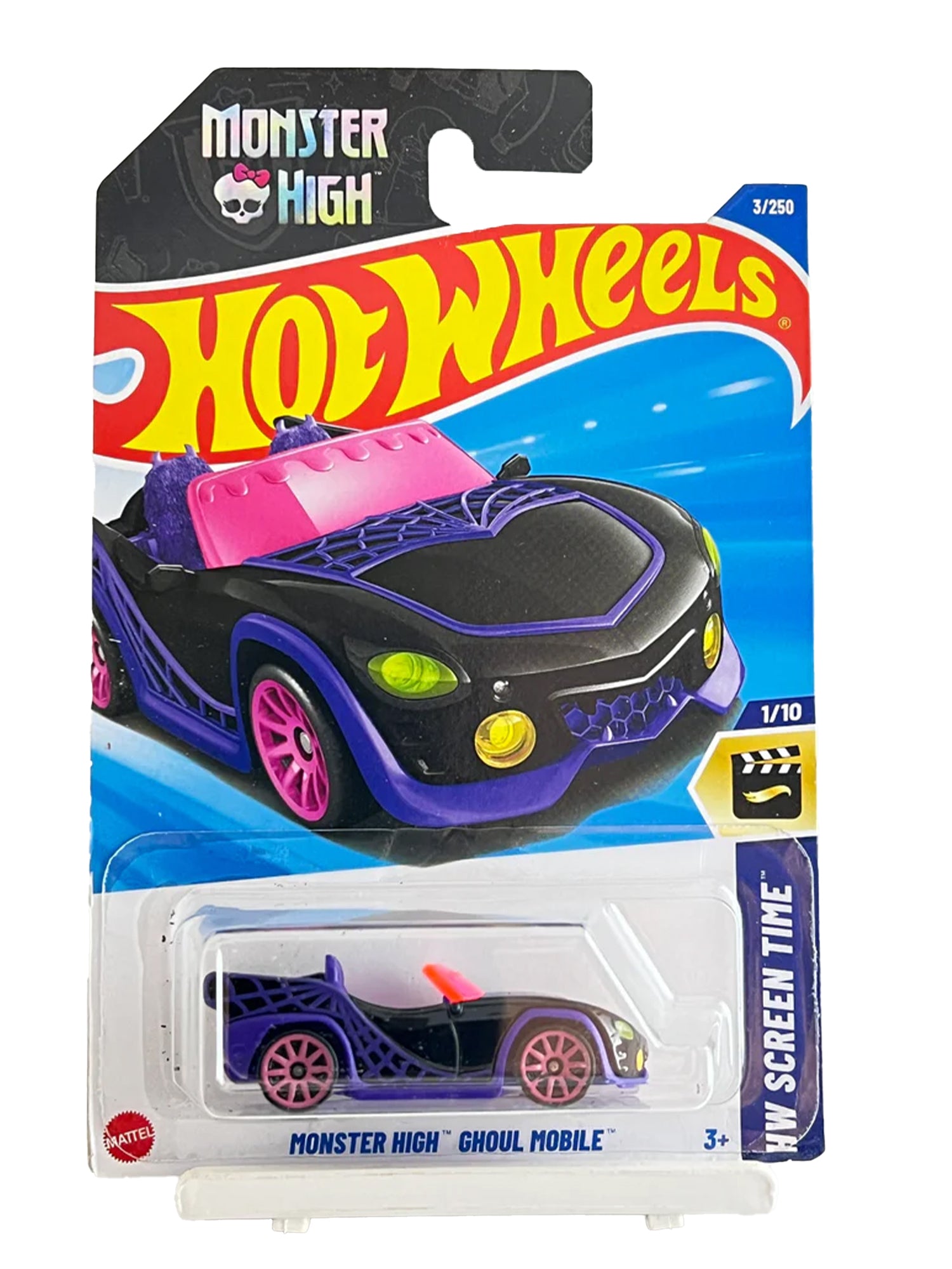 kidonex Hot Wheels Monster High Ghoul Mobile – HW Screen Time Series 1/10