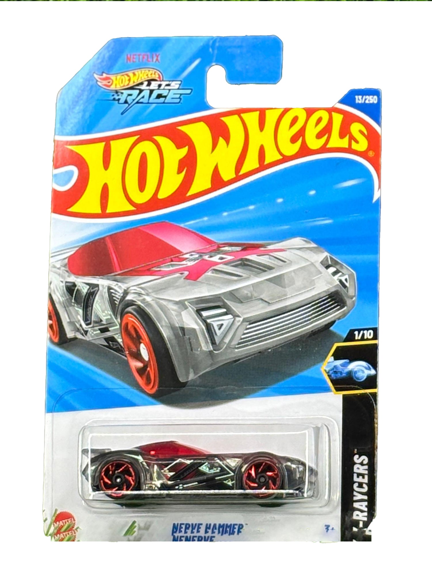 kidonex Hot Wheels Netflix 'Hot Wheels Race' X-Raycers Nerve Hammer