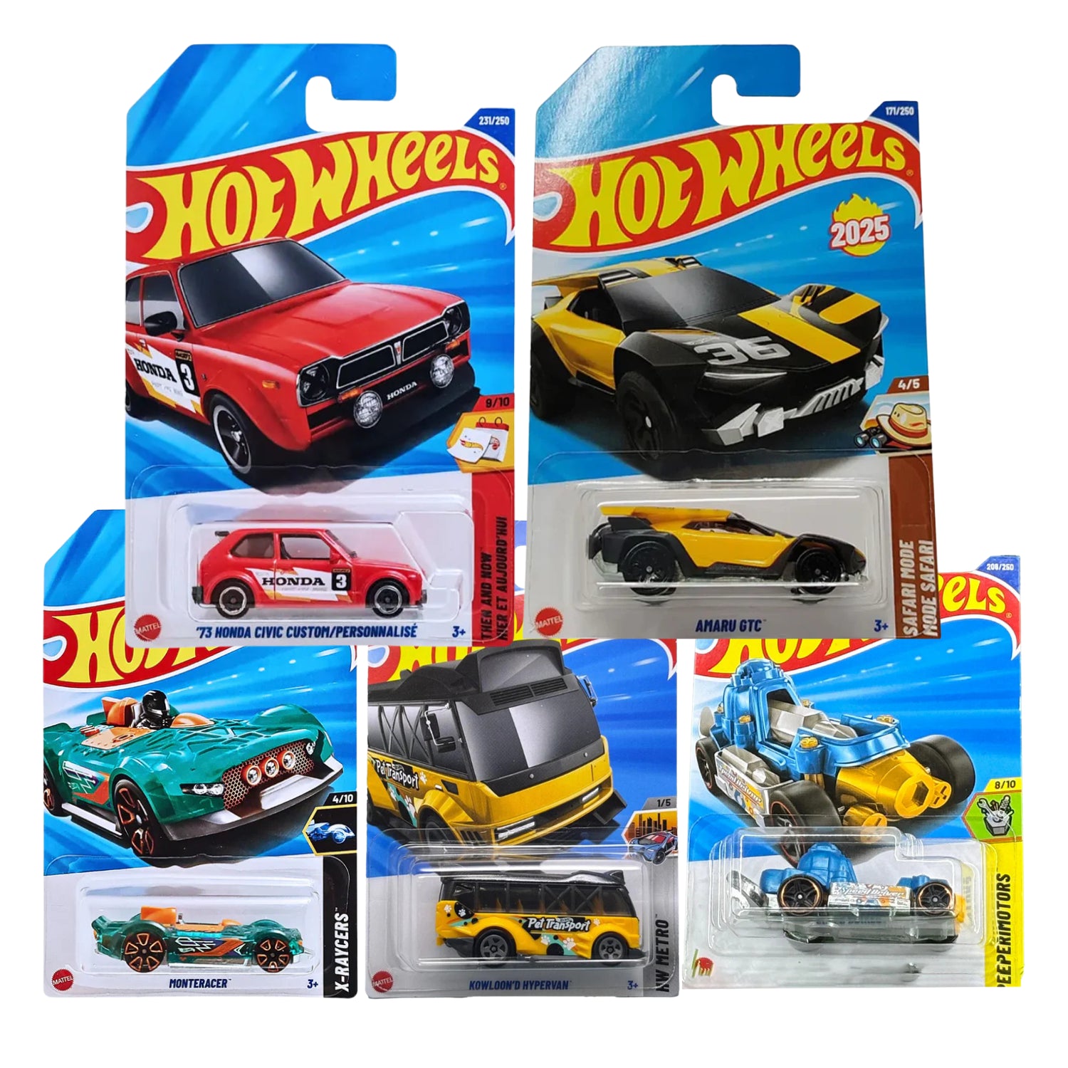 Hot Wheels - Set of 5