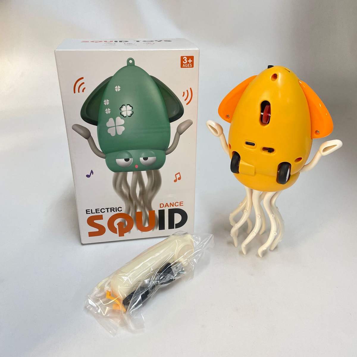 Baby Toy Electric Crawling Dancing Octopus Toy Squid Auto Obstacle Avoidance