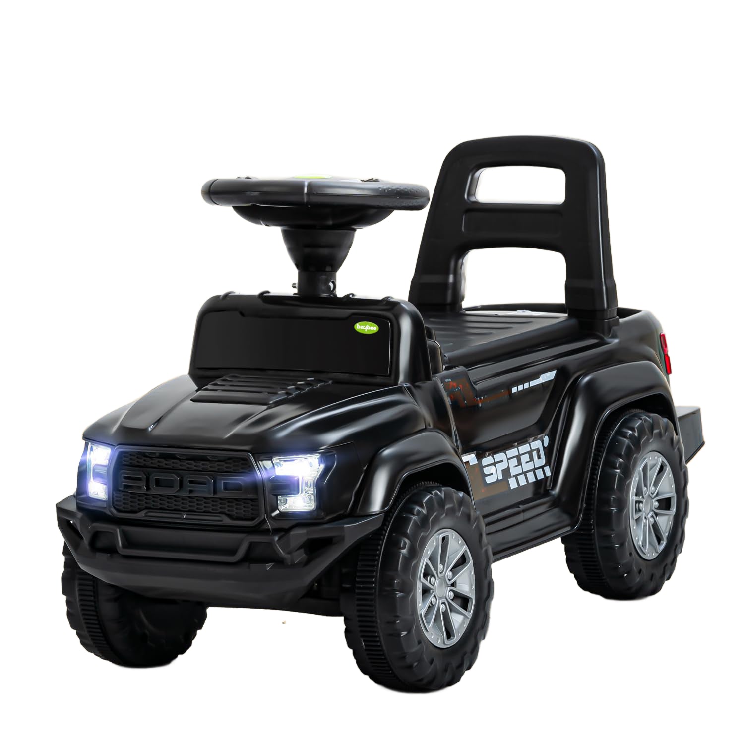 Roady Ride-On Car for Toddlers with LED Lights & Music