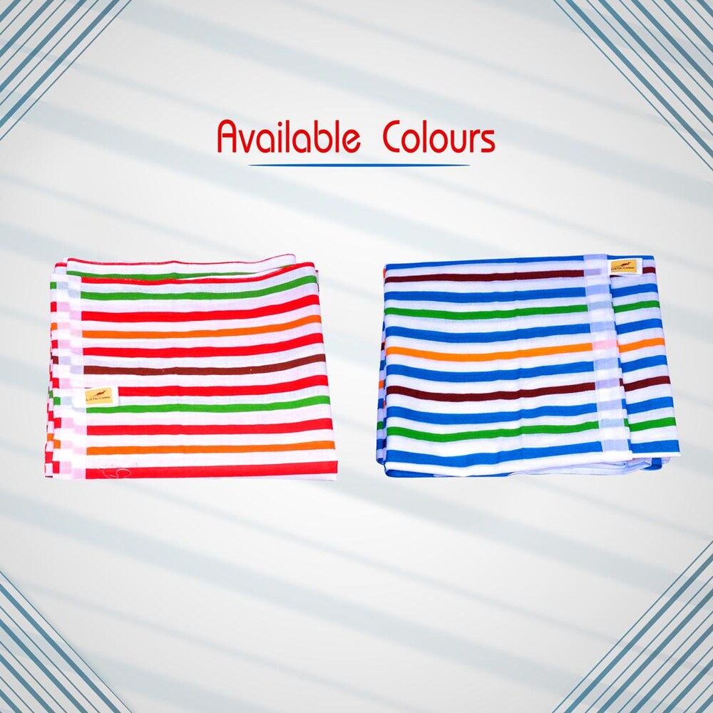 Happykid New Born Baby Stripes Cotton Cradle Cloth