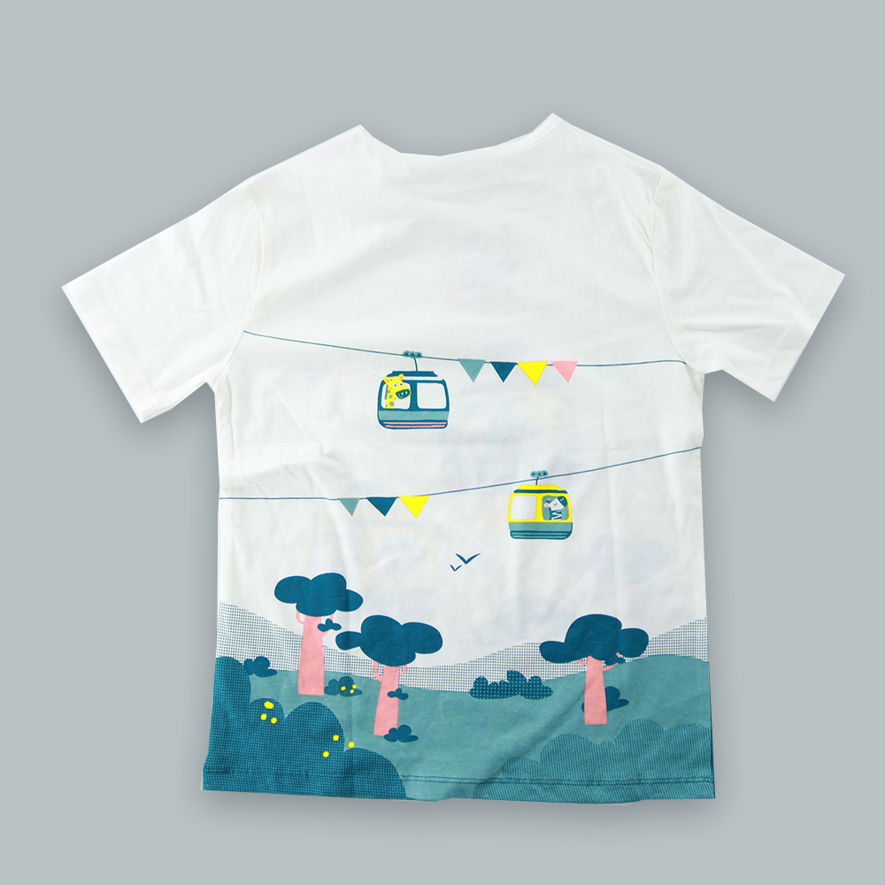 Cotton Printed Daily Wear T-shirt for Kids