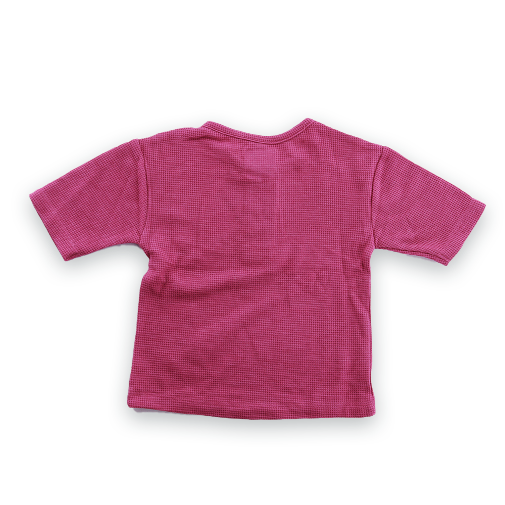 Boys Five Sleeve  T-Shirt With Front Button