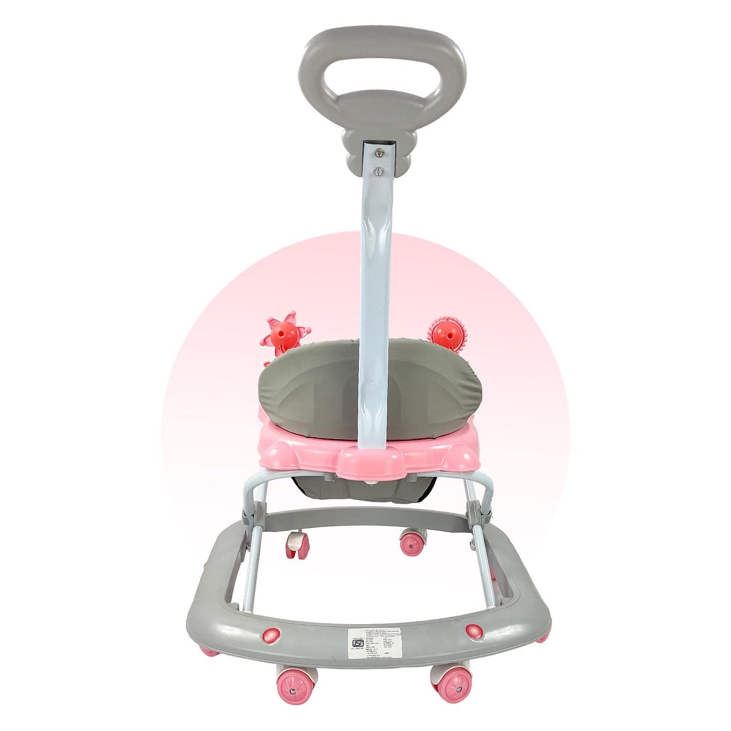 Buy Baby Walkers Kito Pro Baby Walker for Kids, Foldable Activity Kids  Walker with 3 Height Adjustable & Parental Push Handle, Walker for Baby  with Music & Light