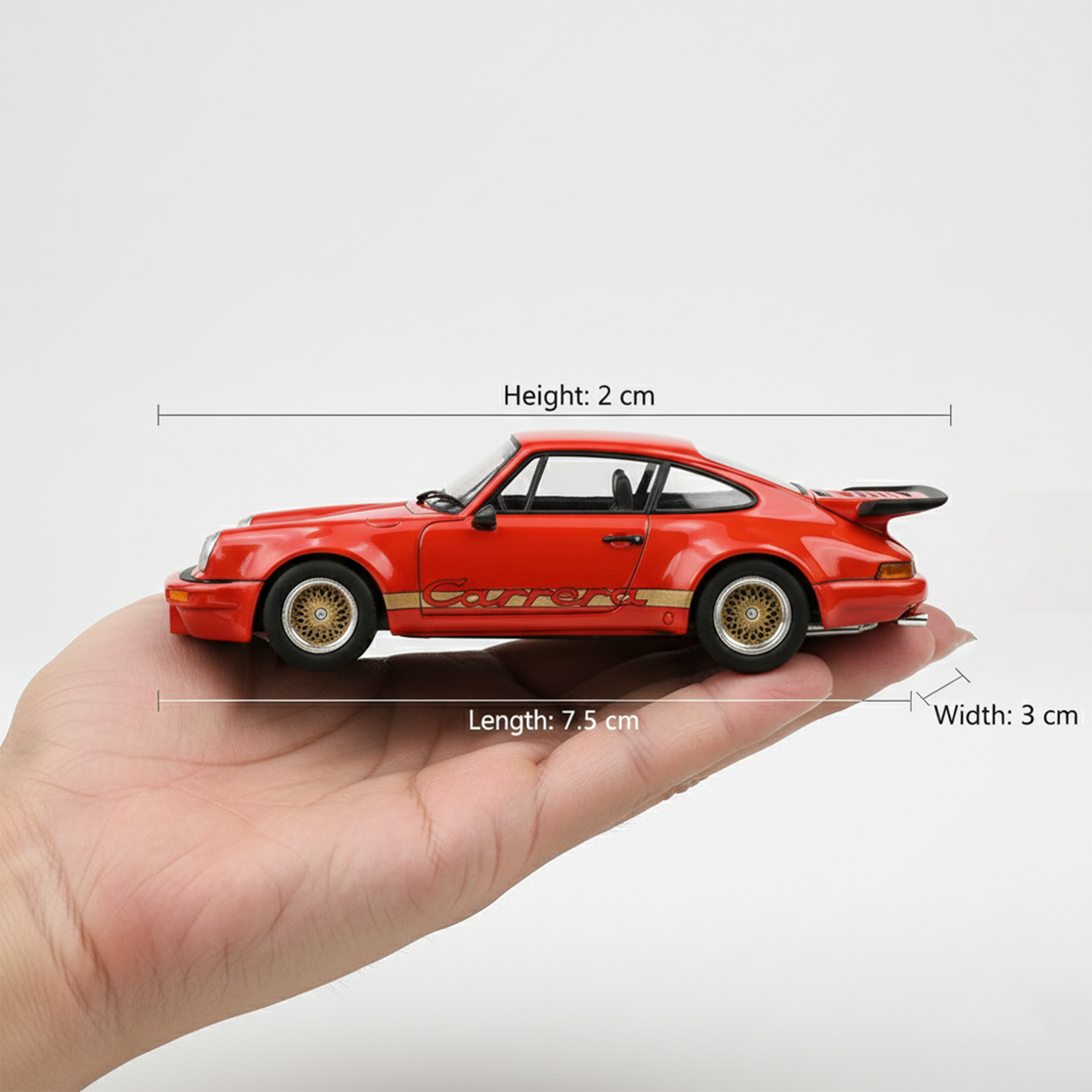 Porsche 911 Carrera RSR 3.0 Guards Red Scale 1:64