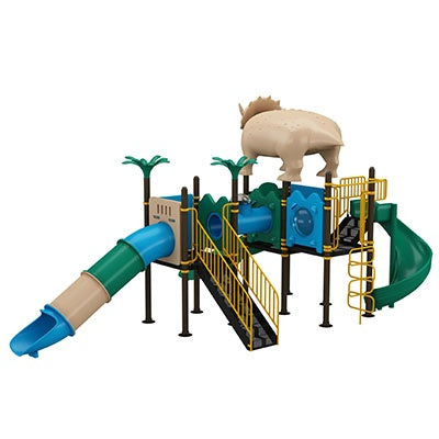 Cirano Dinosaur Multipurpose Slider_ Outdoor Slider _ Kids Fun Park _Kids Game