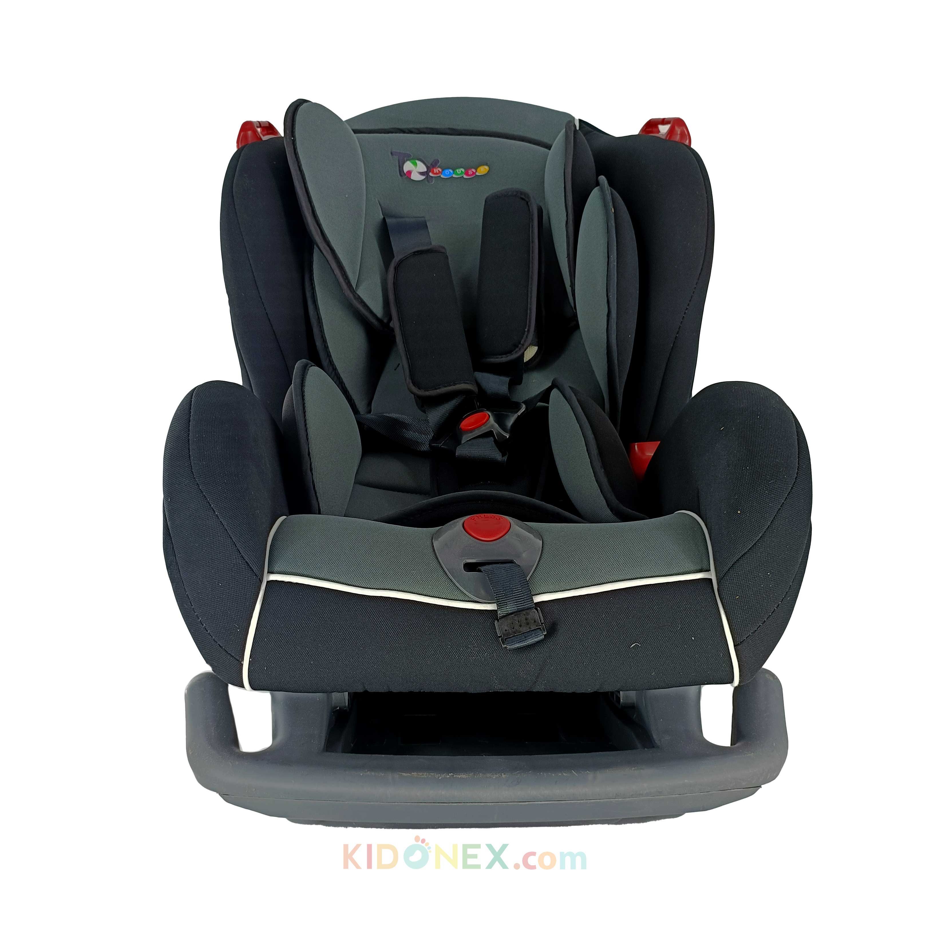 Car Seat for Kids of 0 to 5 Years Age (Black & Grey)
