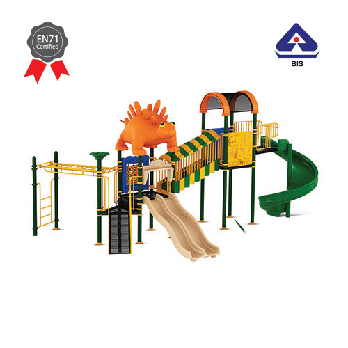 Archie Dinosaur Multipurpose Slider_ Outdoor Slider _ Kids Fun Park _Kids Game