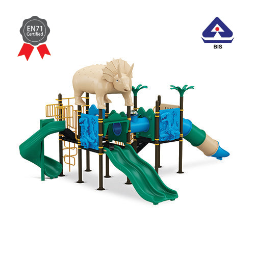 Cirano Dinosaur Multipurpose Slider_ Outdoor Slider _ Kids Fun Park _Kids Game