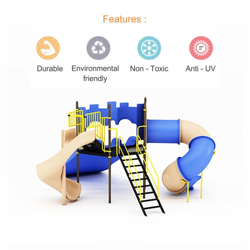 FUNSTATION ECONOMY MODEL – 12  Multipurpose Slider_ Outdoor Slider _ Kids Fun Park _Kids Game