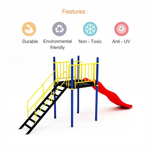 FUNSTATION ECONOMY MODEL – 3  Multipurpose Slider_ Outdoor Slider _ Kids Fun Park _Kids Game