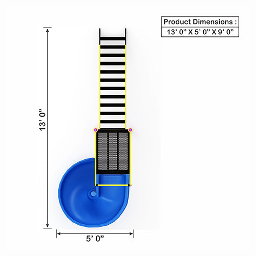 FUNSTATION ECONOMY MODEL – 5  Multipurpose Slider_ Outdoor Slider _ Kids Fun Park _Kids Game